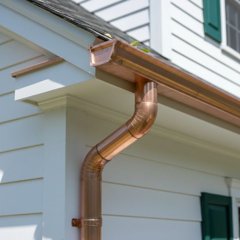 Copper Gutter Replacement in San Francisco, CA