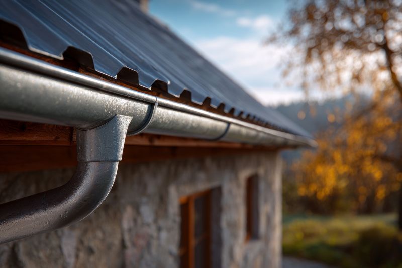 Steel Rain Gutter Installation in Mcdonough, GA